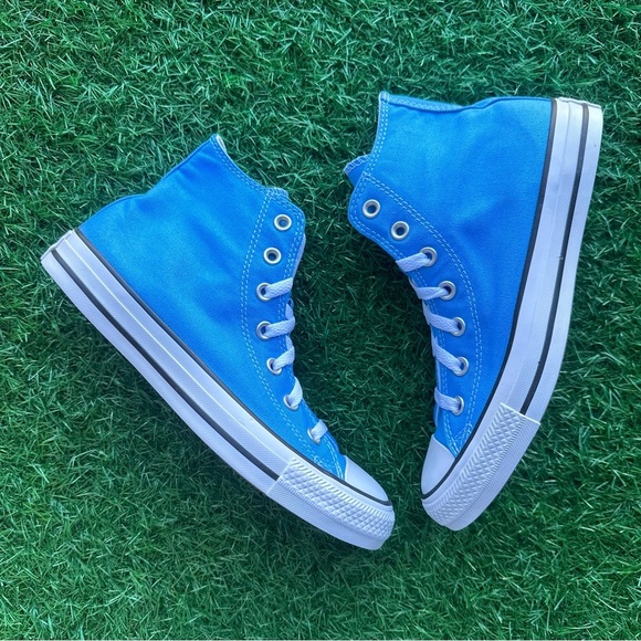 💝Converse Chuck Taylor All Star Ctas Hi University Blue - Picture 7 of 8